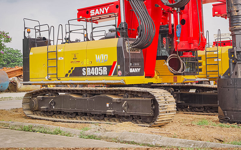 SANY drilling rigs build the largest steel plant in Vietnam